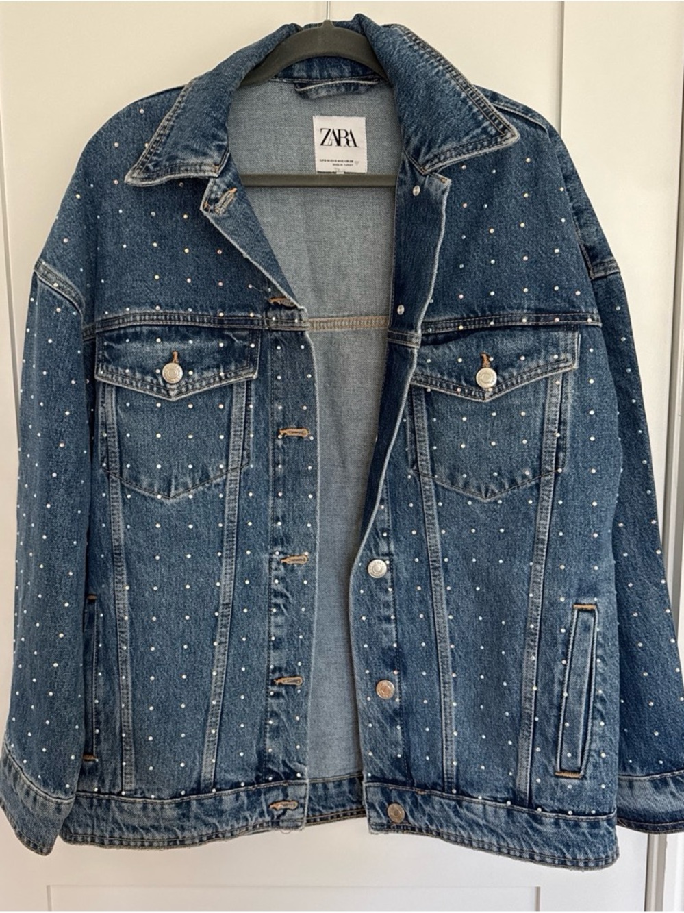 Zara Denim Jacket Size S-M